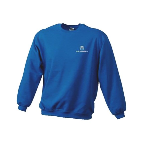 Arbeitspullover Sweatshirt JN040 - SWEAT-HEAVY-JN040-ROYALBLAU-S-NSP