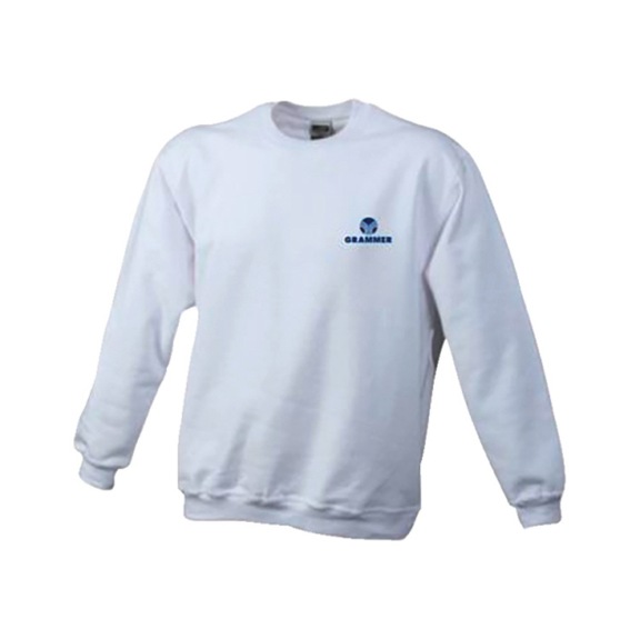 Sweatshirt JN040 Grammer - SWEAT-HEAVY-JN040-WHITE-SZ.L-SPC