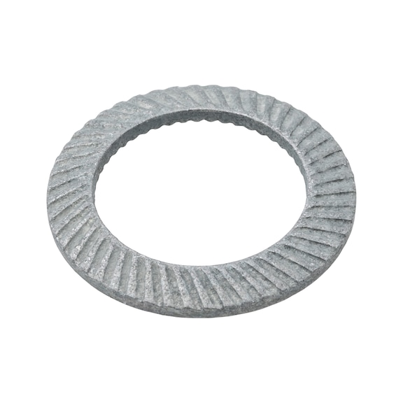 Lock washer S Spring steel with mechanically applied zinc coating (≤ dia. 3.5 zinc-plated, blue passivated) - WSH-LOK-S-(MZN)-10,0X6,4X0,60
