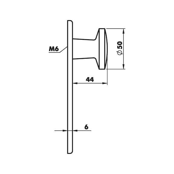 Replacement handle set AL 180/AL 21 - 4