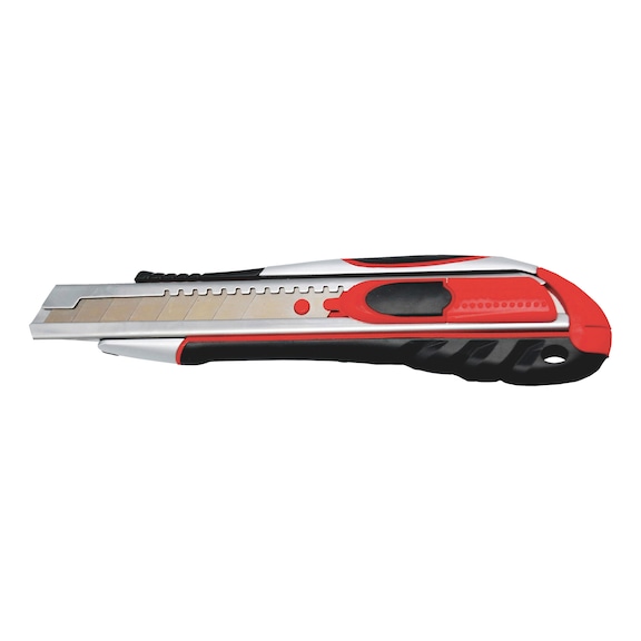 Multi-purpose knife with safety function - CUTTER-H18MM-L200MM-BLDEL110MM