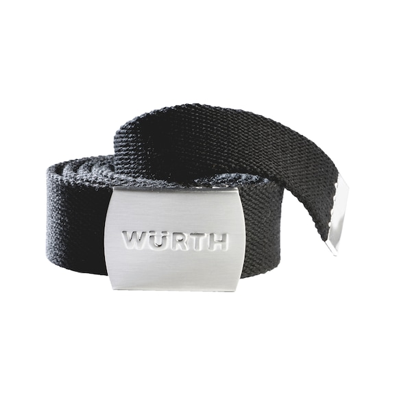 Belt, metal buckle, non-flexible