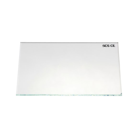 Welding lens For visors and protective screens - AY-GLASS-WELDSHLD-CLEAR-90X110MM