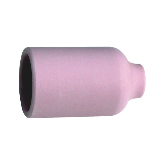 Ceramic gas cup, lens equipment