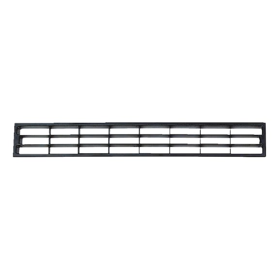 Ventilation grille with covering edge - VENTGRIL-PS-BLACK