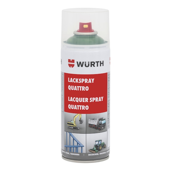 Peinture en spray Quattro - SPRAY QUATTRO 400ML VERT FEUIL 6002