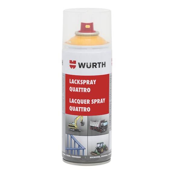 Paint spray Quattro - PNTSPR-QUATTRO-R1004-GOLDEN YELLOW-400ML