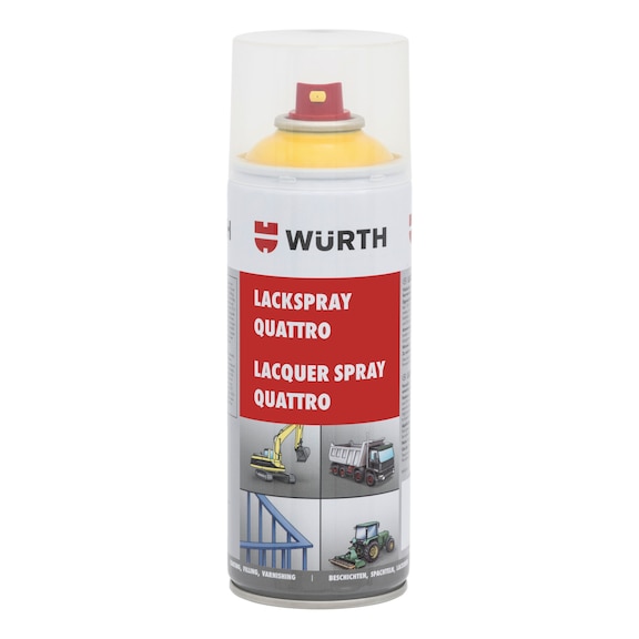 Paint spray Quattro - PNTSPR-QUATTRO-R1023-TRAFFICYELLOW-400ML