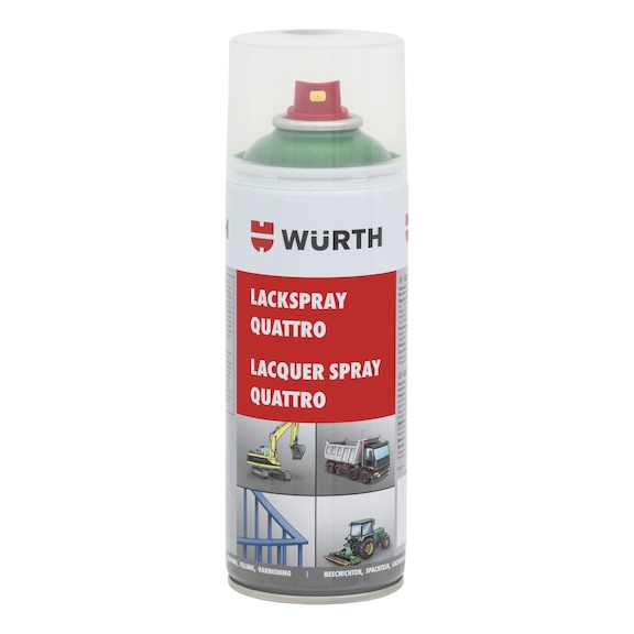 Paint spray Quattro - PNTSPR-QUATTRO-R6001-EMERALDGREEN-400ML