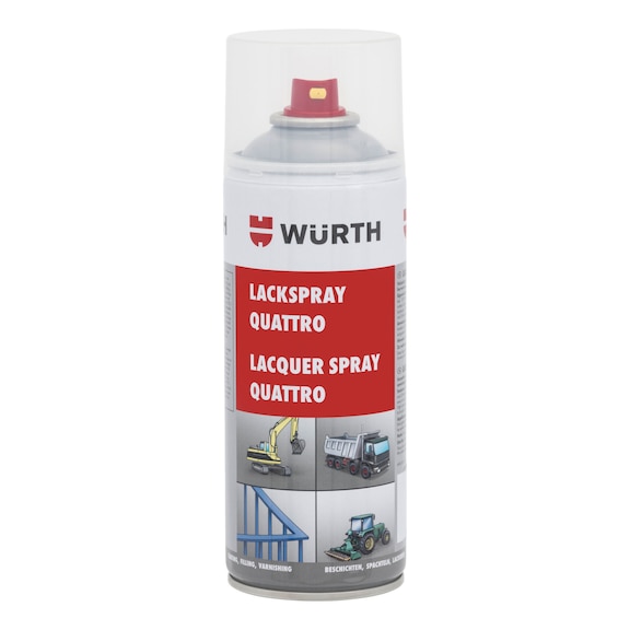 Peinture en spray Quattro - PNTSPR-QUATTRO-R7040-WINDOW GREY-400ML