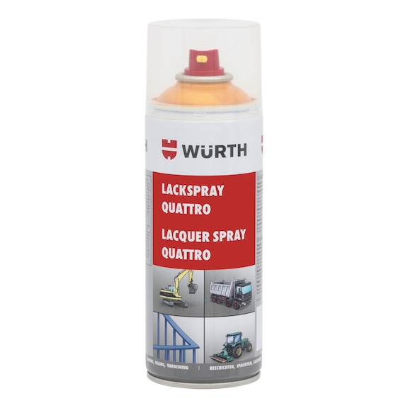 Spraymaling Quattro - QUATTRO LAK LIEBHERRGUL BMS1395 400ML