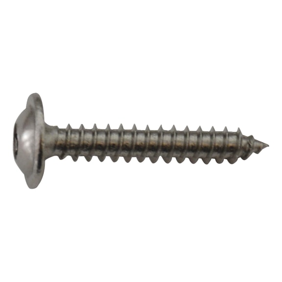 Self-tapping screw in accordance with DIN 7981 - PLAATSCHR.TX FL.7981 A2 4,8X13