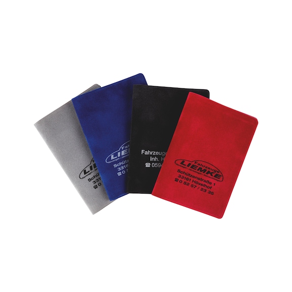 Velour driving licence wallet
