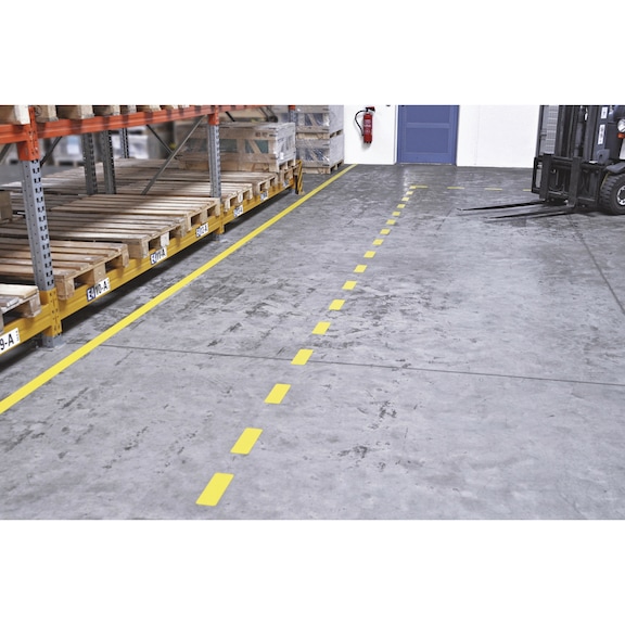 Nastro segnaletico adesivo per pavimenti Per impieghi pesanti - 2