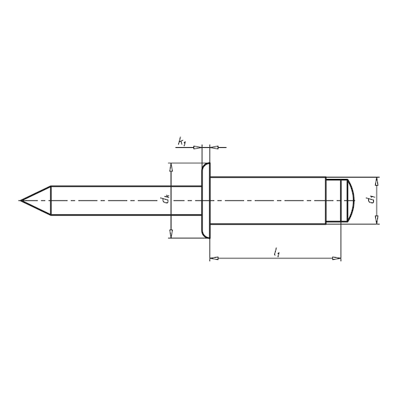 Multi Purpose Rivet Truss Head Aluminium