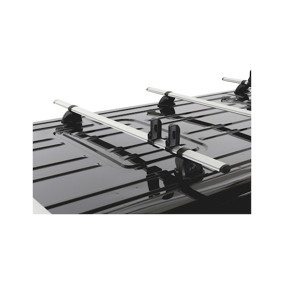 Support latéral pour barres de toit en aluminium