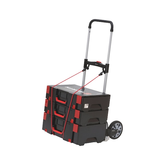 System transport trolley Can be used for ORSY<SUP>®</SUP> system cases in sizes 8.4 and 4.4 and ORSY<SUP>®</SUP>BULL - 2