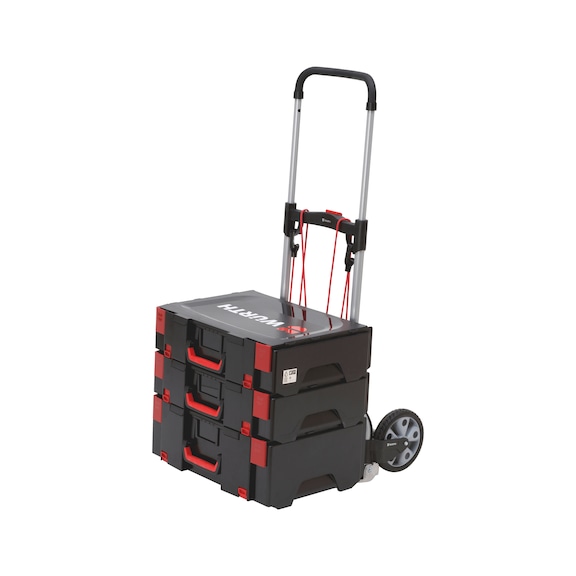 System transport trolley Can be used for ORSY<SUP>®</SUP> system cases in sizes 8.4 and 4.4 and ORSY<SUP>®</SUP>BULL - 3