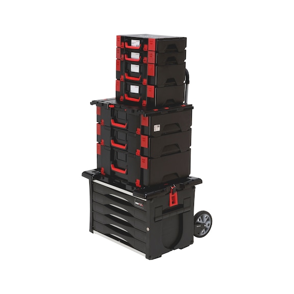 System transport trolley Can be used for ORSY<SUP>®</SUP> system cases in sizes 8.4 and 4.4 and ORSY<SUP>®</SUP>BULL - 6