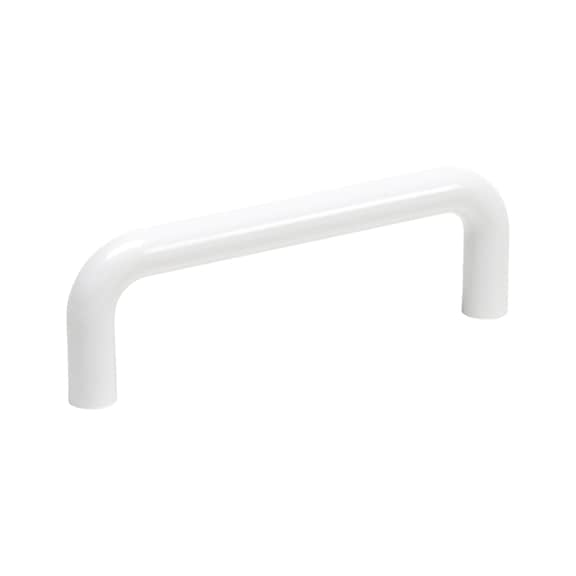 Stirrup handle Plastic - HNDL-BOWTYP-PLA-R9010-WHITE-10X64MM