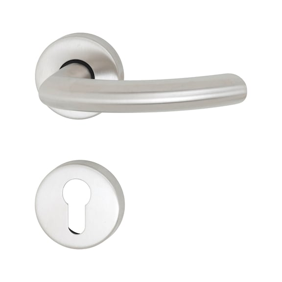 Door handle A 115 - DH-A2-A115-ROS-CK-MATT