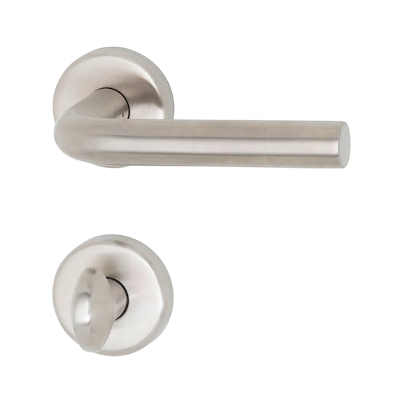 A 203 door handle - DH-A2-A203-CLICKFIX-ROS-WC-MATT