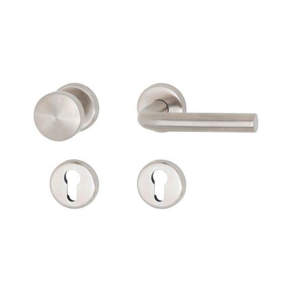 A 203 door handle - DH-A2-A203-CLICKFIX-CH-ROS-CK-R/L-MATT