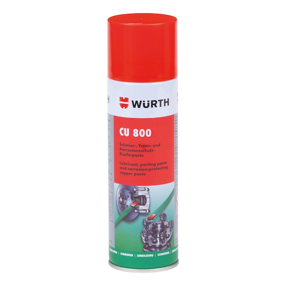 Spray cuivre CU 800 - BOMBE-SPRAY-300ML- WURTH-CU 800
