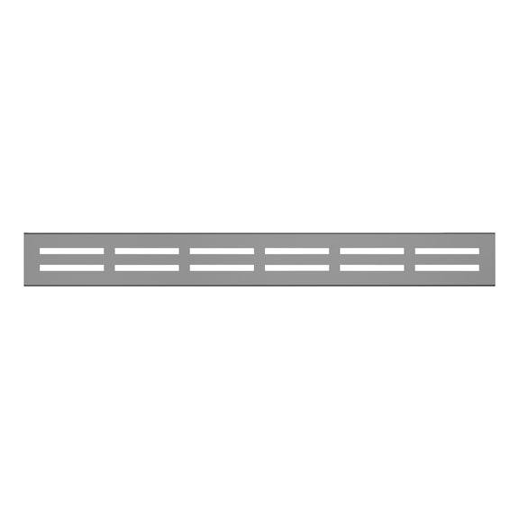 Edelstahlrost Line flach Design 2 für Duschboard Line flach