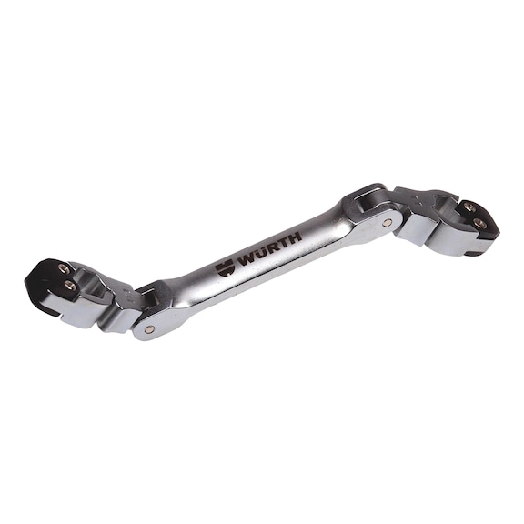 Brake line wrench set, flexible, 4 pieces - 3