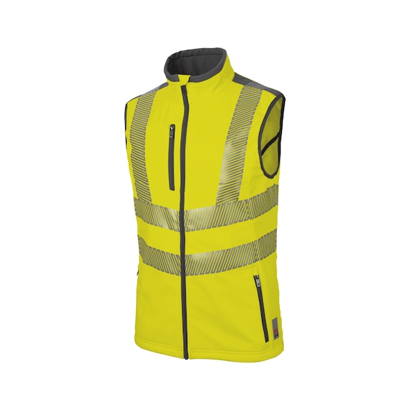 Neon high-visibility vest - VEST NEON YELLOW M