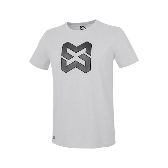 T-Shirt Logo IV (hellgrau)
