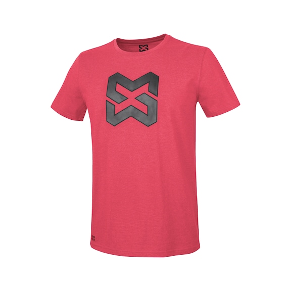 Logo IV work T-shirt - T-SHIRT LOGO IV RED M