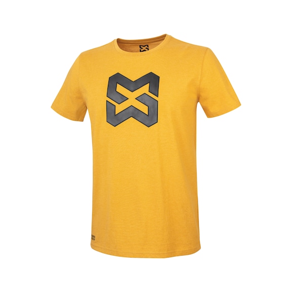 Arbeits T-Shirt Logo IV - T-SHIRT LOGO IV SENFGELB XL