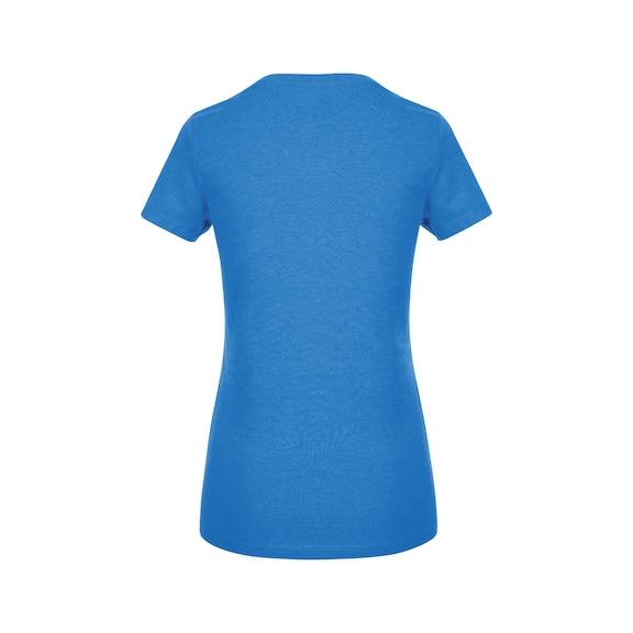 Arbeits T-Shirt Logo IV Damen - T-SHIRT LOGO IV DAMEN ROYALBLAU XL