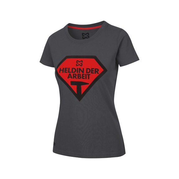 Trade ladies' work T-shirt - T-SHIRT WOMEN HERO ANTHRACITE XL