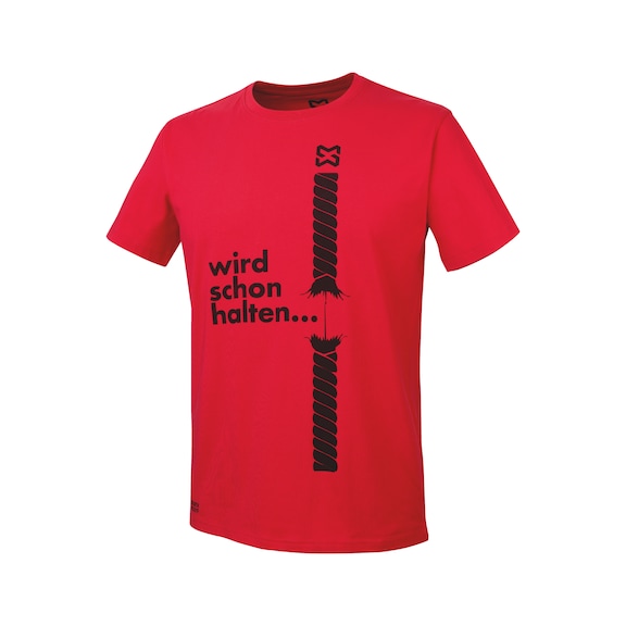 Trade work T-shirt - T-SHIRT MEN HOLD RED 4XL
