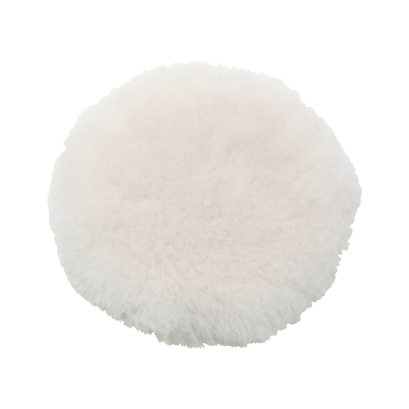 Almohadilla de pulido de lana de cordero, color blanco - CORDERITO BLANCO 80MM