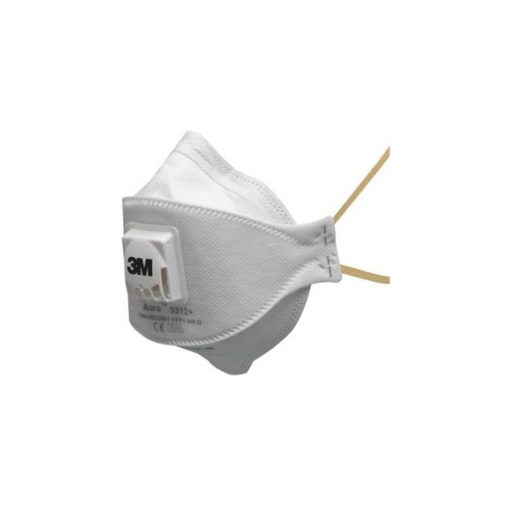 Disposable breathing mask - 3M BREAMASK-9312--FFP1-VENTIL