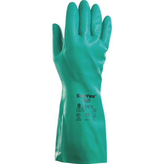 Chemical protective glove Ansell Sol-Vex 37-675