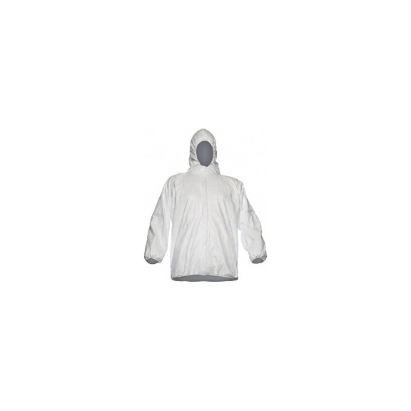 Vêtement de protection, jetable - COAT-TYVEK-HOOD-MODELL PP33-WS-L