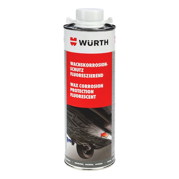Wax corrosion protection, fluorescent