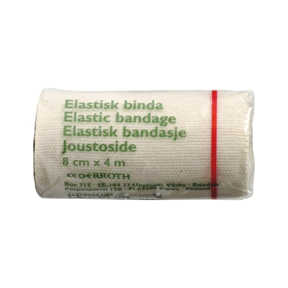 Elastic support bandage