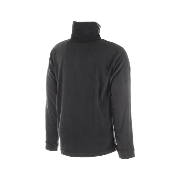 Luca fleece sweater - FLEECE HALF ZIP LUCA BLACK 3XL