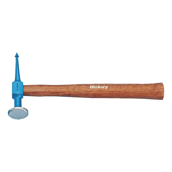 Pecking hammer with pointed pein