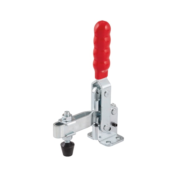 Vertical clamp Basic With horizontal base and oil-resistant plastic handle - QCKCLMP-VERTICAL-(-5,0-2,0)-L65MM