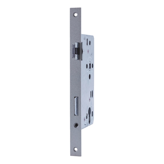 Serrure encastrée pour porte de maison HT 28 - MORTSLOK-HT28-CK-DIN/R-SILV-92-65-22-AS