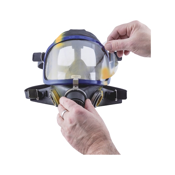 Folia zabezpieczająca osłony oczu do pełnotwarzowej maski ochronnej VM 142 i VM 175 - 2