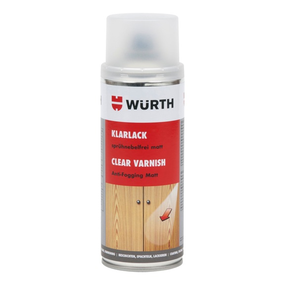 Klarlack - KLARLKSPR-SEIDENMATT-NEBELFREI-400ML