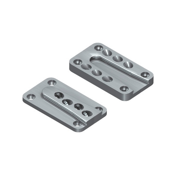 Plug-in connector, wood/wood - PLGINCON-CCEA-WO/WO-S10-12X40X70
